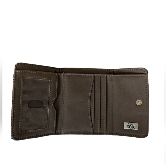 😊 The Sak crochet small brown wallet - Picture 3 of 6